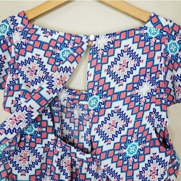 Anthropologie Meadow Rue | Flutter Back Blouse - Picture 5 of 7